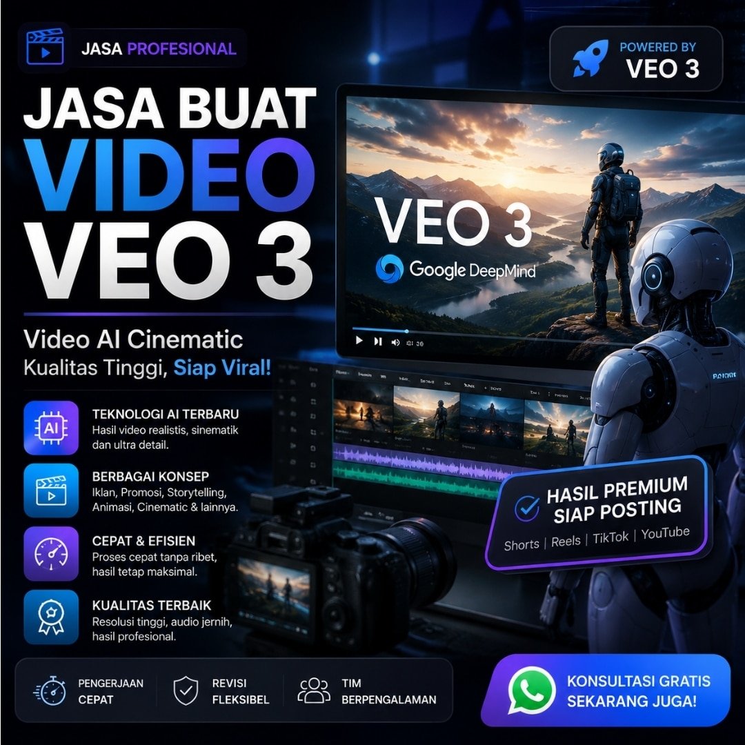 Jasa Buat Video VEO 3