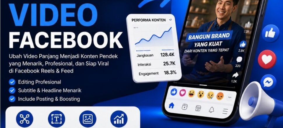 Jasa Clipper Video Facebook - jasaclippervideo.com Jasa Clipper Video Facebook Profesional untuk Facebook Reels dan Feed