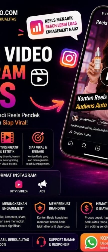 Jasa Clipper Video Instagram Reels