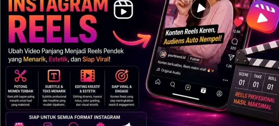 Jasa Clipper Video Instagram Reels