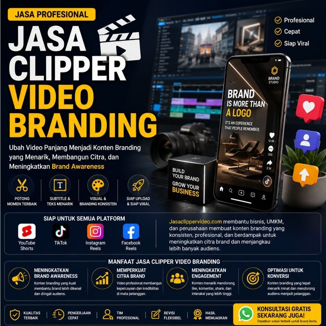 Jasa Clipper Video Branding