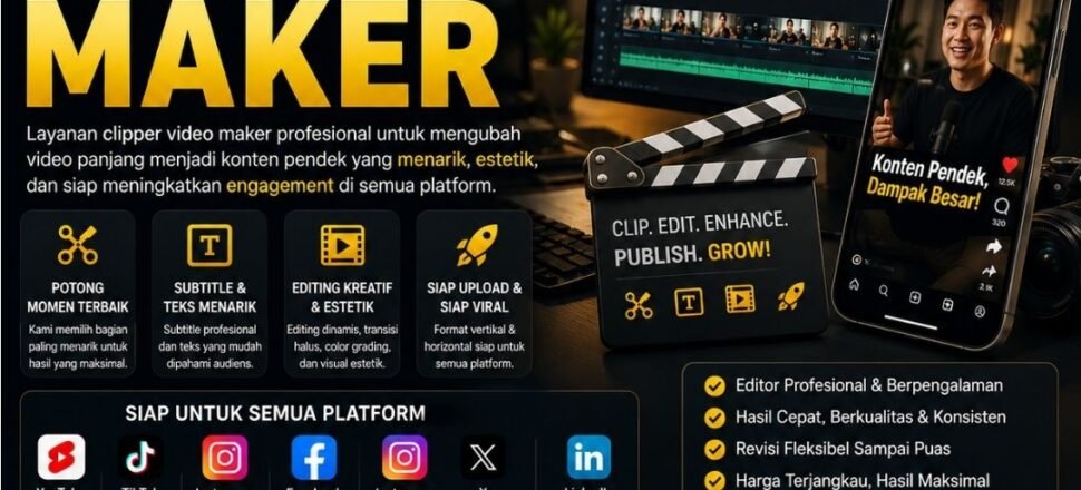 Jasa Clipper Video maker - jasaclippervideo.com Jasa Clipper Video Maker