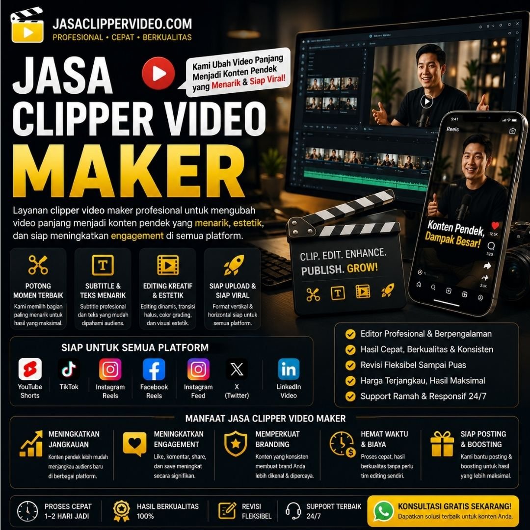 Jasa Clipper Video Maker