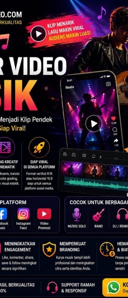 Jasa Clipper Video musik - jasaclippervideo.com Jasa Clipper Video Musik Profesional untuk Musisi, Band, dan Label Musik