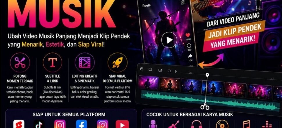 Jasa Clipper Video musik - jasaclippervideo.com Jasa Clipper Video Musik Profesional untuk Musisi, Band, dan Label Musik