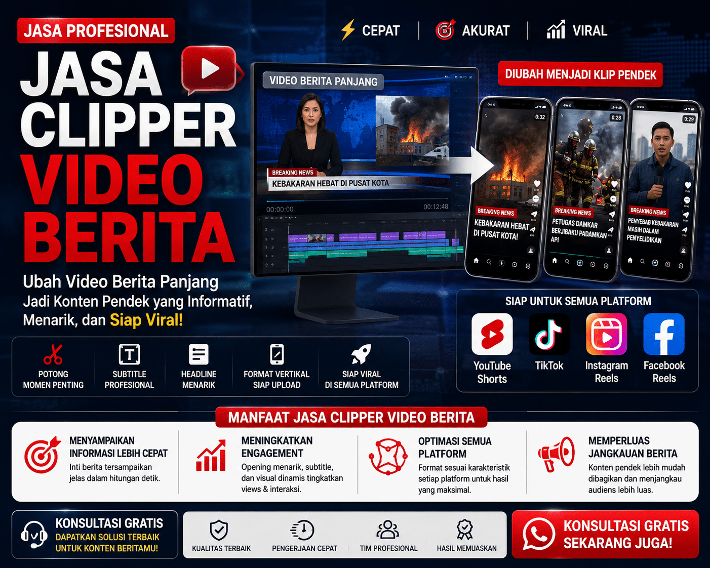 Jasa Clipper Video Berita