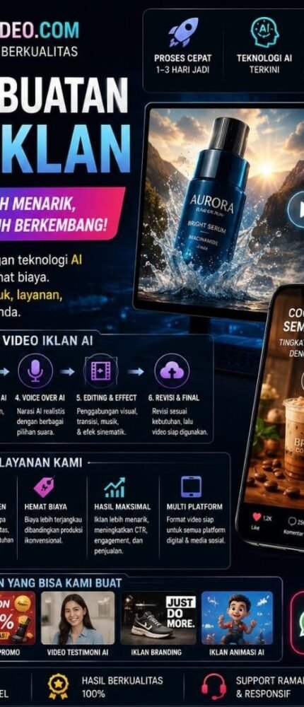 Jasa Pembuatan Video Iklan AI Profesional untuk Bisnis dan UMKM